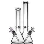 18 inch tall  beaker bongs glass water pipes