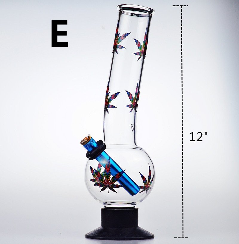 5bc5852e3b53b25795209caa-6-original Rubber base glass smoking pipes water pipe - Image 1