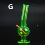 Rubber base glass smoking pipes water pipe - Image 7
