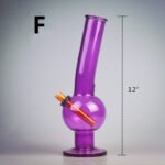 Rubber base glass smoking pipes water pipe - Image 6