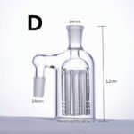 Bong ash catcher glass water pipes honeycomb perc - Image 6