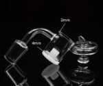 Quartz Banger carb cap white base for bong glass pipes - Image 7