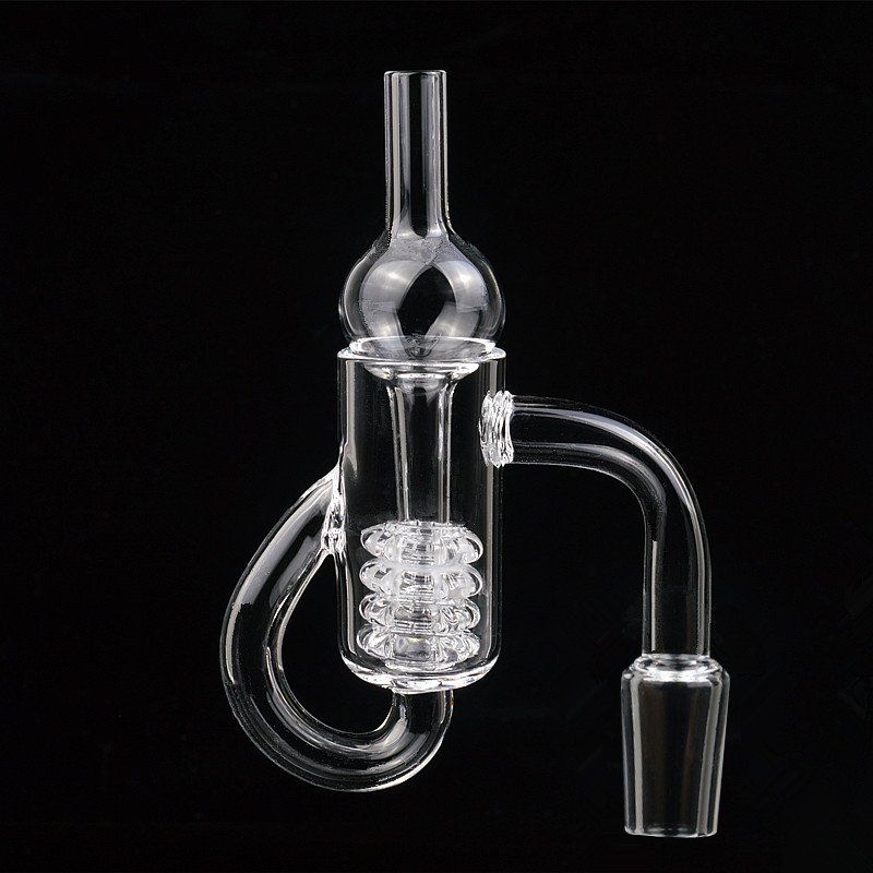 DSC_0060_副本_副本_副本 Recycler Quartz Banger carb cap for bong glass pipes - Image 1