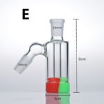 Bong ash catcher glass water pipes honeycomb perc - Image 2