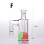 Bong ash catcher glass water pipes honeycomb perc - Image 3